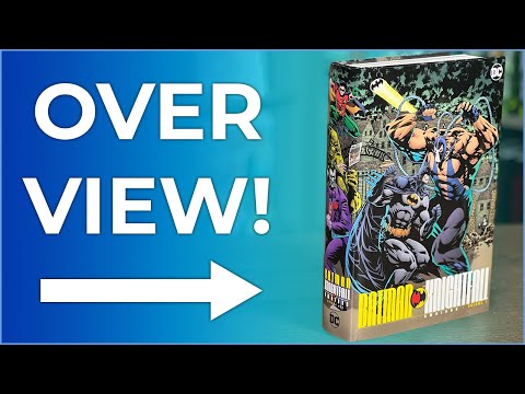 Batman Knightfall Omnibus Volume 1 NEW PRINTING Overview & Comparison | Bane | Azrael |