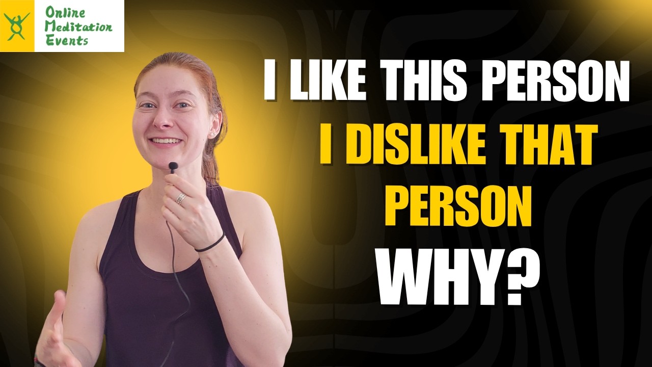 "Me Who Likes This Kind of Person and Dislikes That Kind of Person" | Rachel's Meditation Story