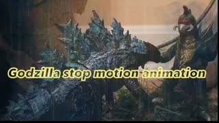 Godzilla stop motion animation #stopmotion #godzilla