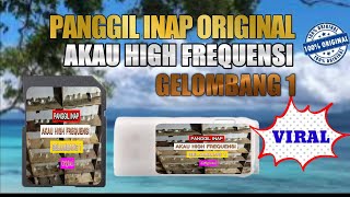 PANGGIL INAP ORIGINAL| AKAU HIGH FREQUENSI GELOMBANG 1| Suara Walet RBW Sukses| Viral