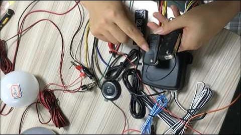 cardot smart car security product 1100A pke working process