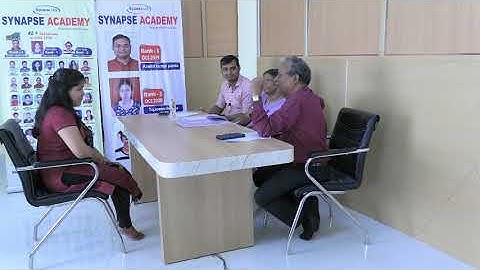 RITUPARNA MISHRA Rank- 93  Synapse Mains Test and Discussion and Interview Student