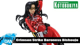 GI Joe Bishoujo Crimson Strike Baroness | Kotobukiya 1\/7 Scale Statue Review