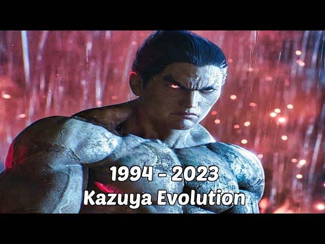 Kazuya Mishima: Tekken 1 to Tekken 8 : r/Tekken