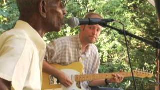 Blues music by John Dee Holeman at the Sertoma Amphitheater