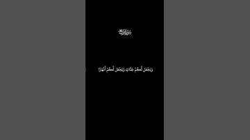 كروما سوداء | سورة: نوح | فَقُلْتُ اسْتَغْفِرُوا رَبَّكُمْ إِنَّهُ كَانَ غَفَّارًا