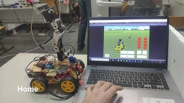 Exploratory robot implemented in real-world and virtual reality using Unity 3D and ESP32 Arduino IDE