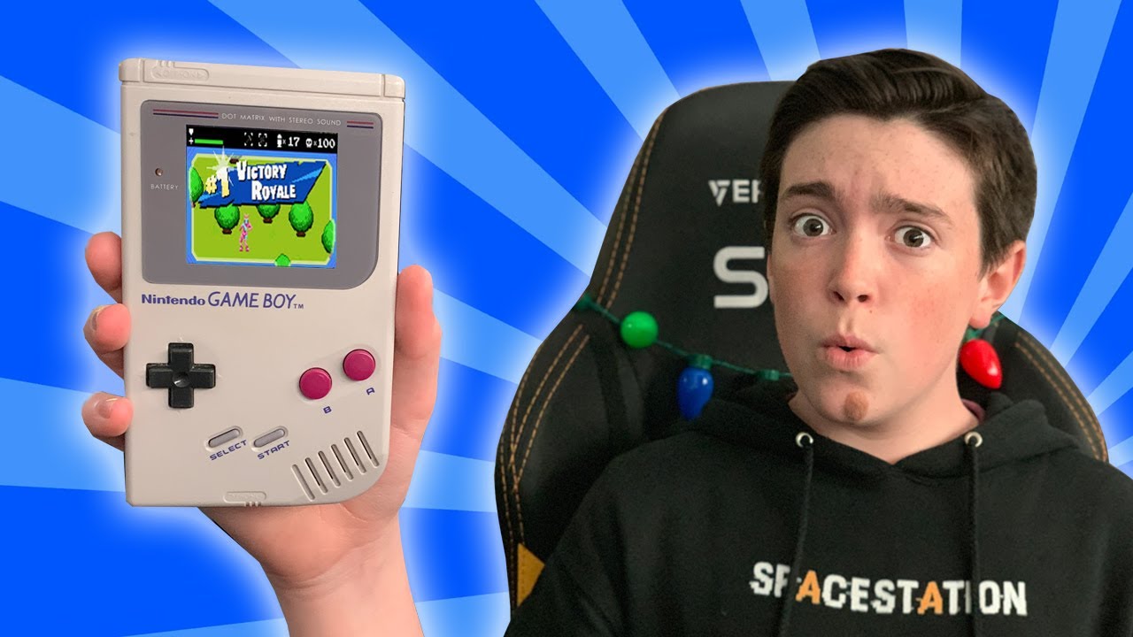 PLAYING FORTNITE ON A GAMEBOY?? - YouTube