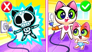 Be Careful With Electricity ⚡ Learn Safety Rules With Kids Cartoons by Paws&Play🐾