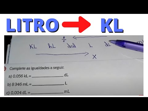 Vídeo: Como Converter Quilogramas Em Litros