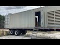 1000 kW CAT C32 Diesel Generator Portable Running/Load Testing (1)