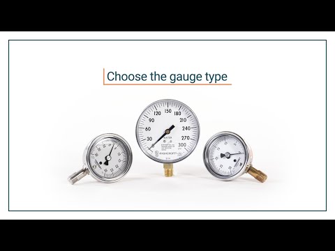 Video: How To Choose A Pressure Gauge