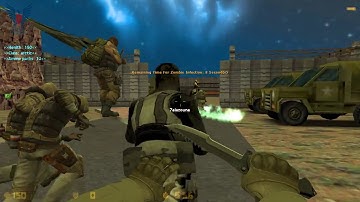 ZOMBIE ESCAPE ROUND ON COUNTER-STRIKE: GLOBAL OFFENSIVE OR 1.6, CS:GO / CS 1.6