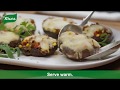 Cook with Knorr: Big Black Mushrooms Filled with Quinoa and Three Cheese Sauce