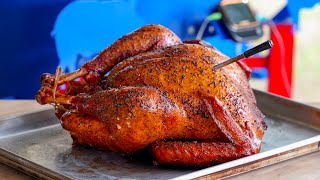 How to Smoke a JUICY TURKEY for Thanksgiving with this Recipe & Tool (INKBIRD INT-11P-B)