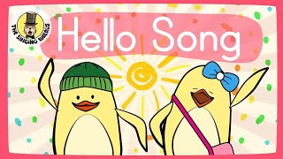 Hello Song for Kids  Greeting Song for Kids  The Singing Walrus