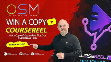 CourseReel 2.0 Win A Copy Plus My Best Bonus Pack