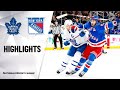 NHL Highlights | Maple Leafs @ Rangers 2/5/20