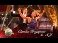 Claudia & AJ Quickstep to ‘When You’re Smiling’ by Andy Williams - Strictly Come Dancing 2016