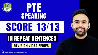 PTE Speaking Repeat Sentences Tips, Tricks and Strategies | Revision Series | Language Academy