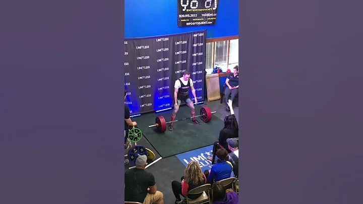 Luke Baumbach 3/23/19 Madness Open Deadlift 275kg(...