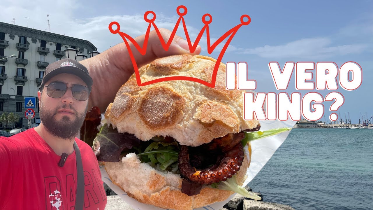 Chi è il KING dello streetfood di Bari? Panino col polpo, panzerotto o focaccia?