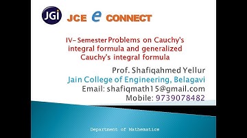 Module-2, Few more Problems on generalized and Cauchy