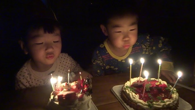 クリスマスケーキのロウソクを吹き消すせんもも Putting Out Candles Youtube クリスマスケーキのロウソクを吹き消すせんもも Putting Out Candles Youtube
