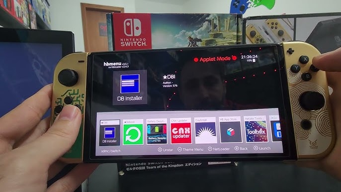 INSTALAÇÃO DE JOGOS VIA USB OU REDE - INSTALL GAME DBI MOD - NINTENDO SWITCH  