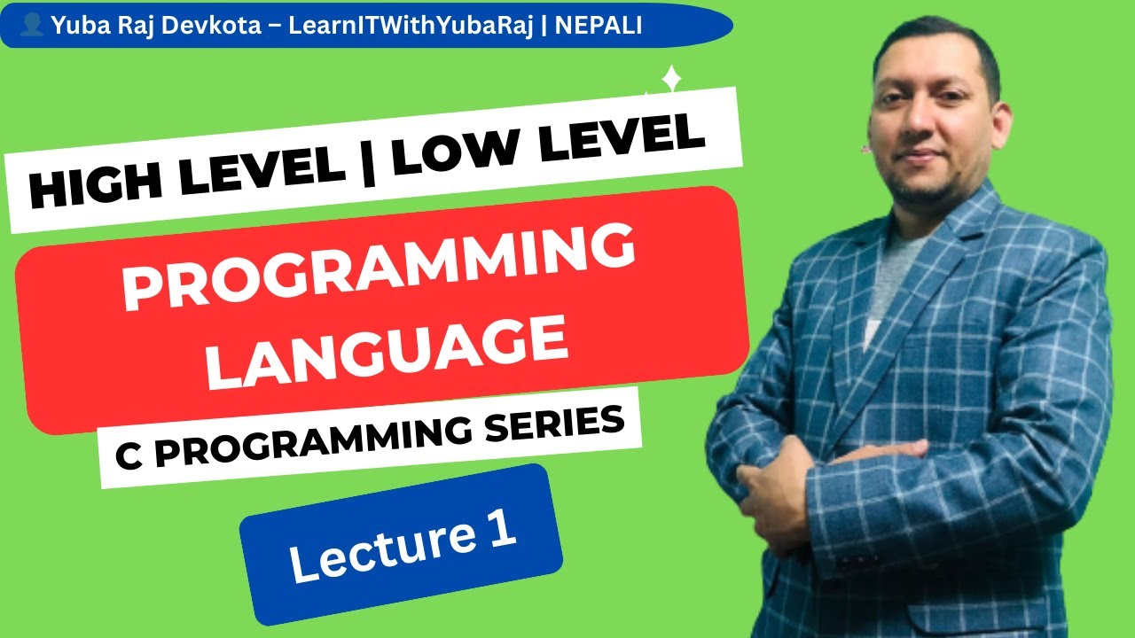 C Programming Chapter 1: What is Programming? High, Low & Assembly ...