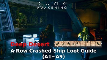 Dune Awakening: BEST & SAFEST Way to Get A Row Crashed Ship Loot!