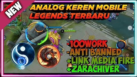 Cara!!Mengubah Analog Mobile Legends jadi keren Terbaru patch barats