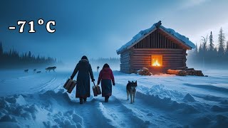 Mother & Child vs –71°C: Building a Wooden Cabin to Survive –71°C in Yakutia | Mother’s Fire