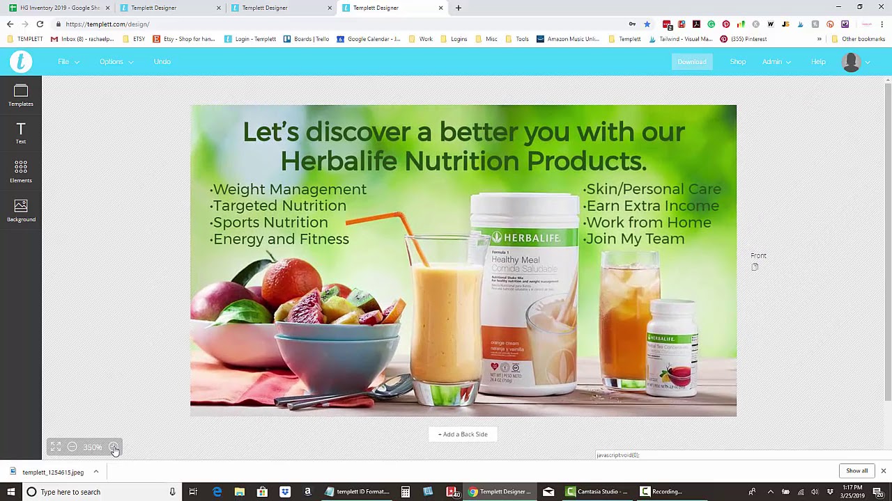 How To Edit Your Herbalife Business Cards YouTube