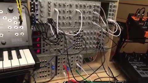 Testing the Doepfer Modular Synthesizer again
