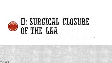 Left Atrial Appendage Closure for Stroke Prevention