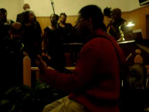 "God is standing by" New Hope Choir
