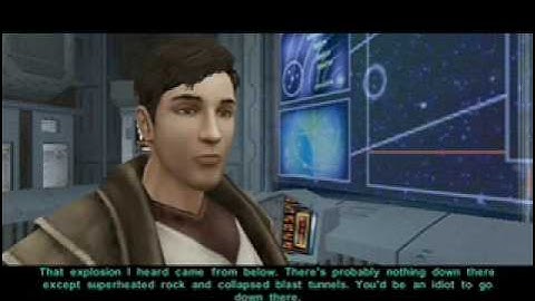 Star Wars KOTOR 2 (DS) Part 4: Tunnels are very solitary o.0