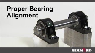 Proper Bearing Alignment with Rexnord