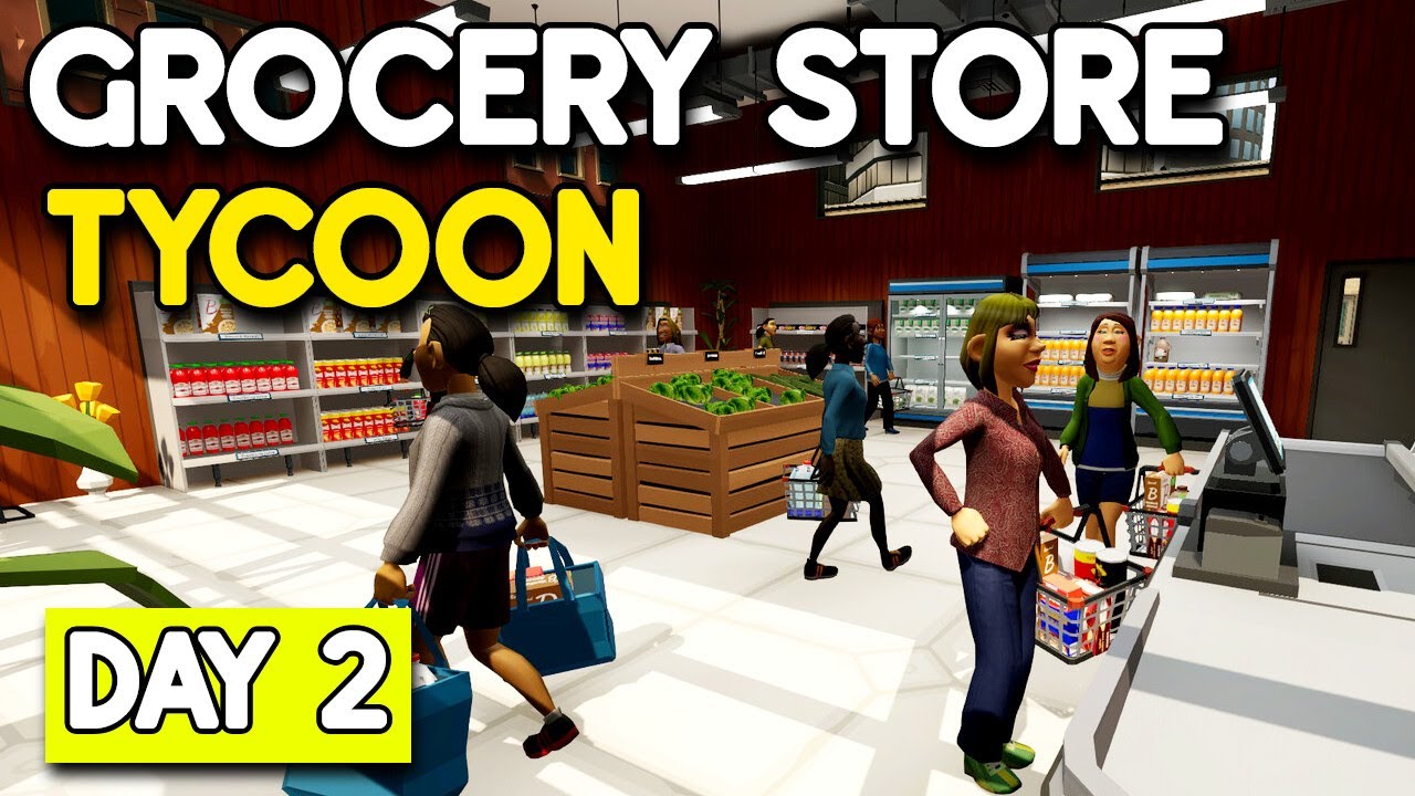 Can We Expand This Grocery Store!? (Grocery Store Tycoon)
