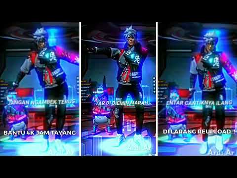 PRESET FF BUCIN AM 🖤||DAH YA JANGAN NGAMBEK TERUS NTAR CANTIKNYA ILANG🐼||TREND DI TIK TOK ✨