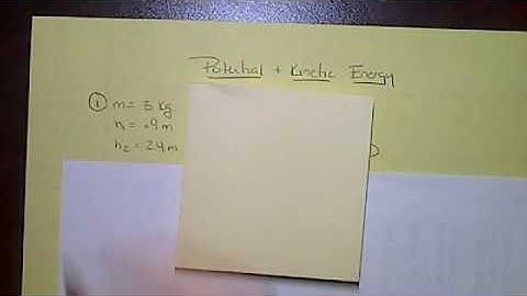 Physics - GPE and KE Practice Problems - Answer key!!!