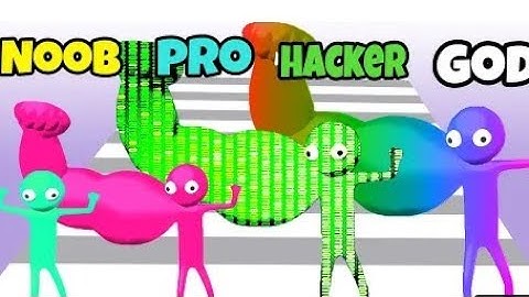 Rope-Man Run - Gameplay Part 1 All Levels 1 - 10 Max Level (Android, iOS) #1 king games