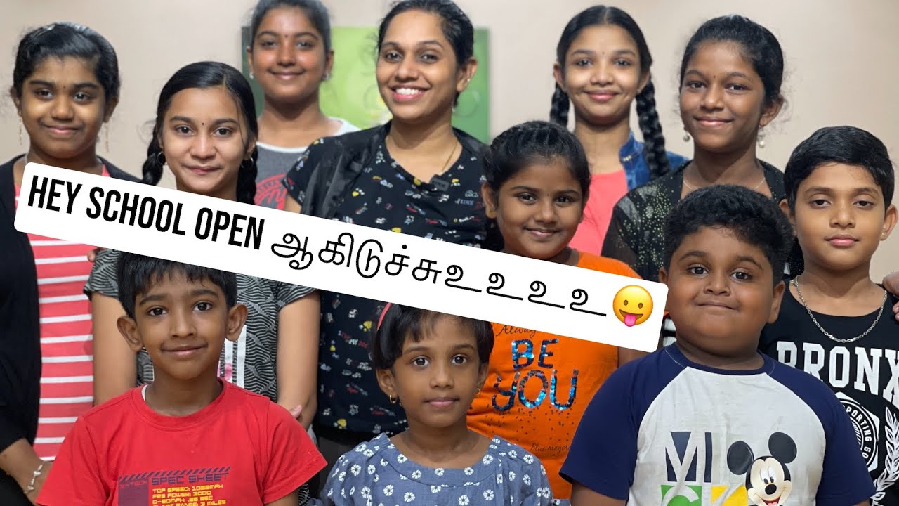 SCHOOL OPEN ஆகிடுச்சு்😍 HEY LETS ROCK | RAJU MAN IN JAZZ - YouTube