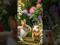 Watch as a Bunny and Guinea Pig Enjoy a Peaceful Snack Together 🐰🐹🥕
