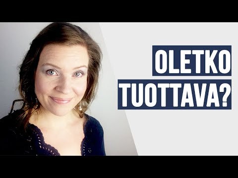 Oletko tuottava?