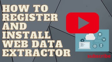 How to install and register web data extractor pro| Hindi | 2020.