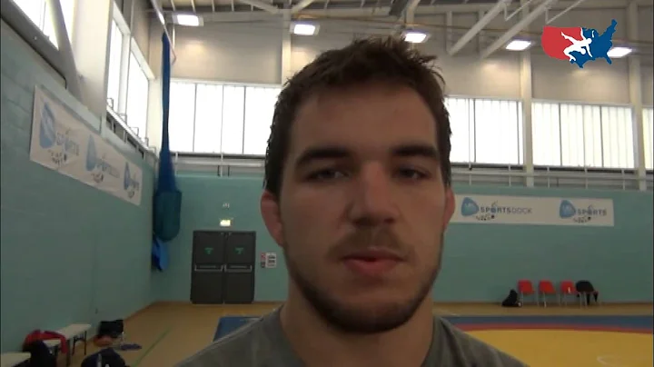 Olympian Chas Betts after workout prior to London ...
