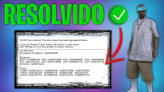 TUTORIAL DE COMO RESOLVER ERRO REPORT CRASH DO SAMP