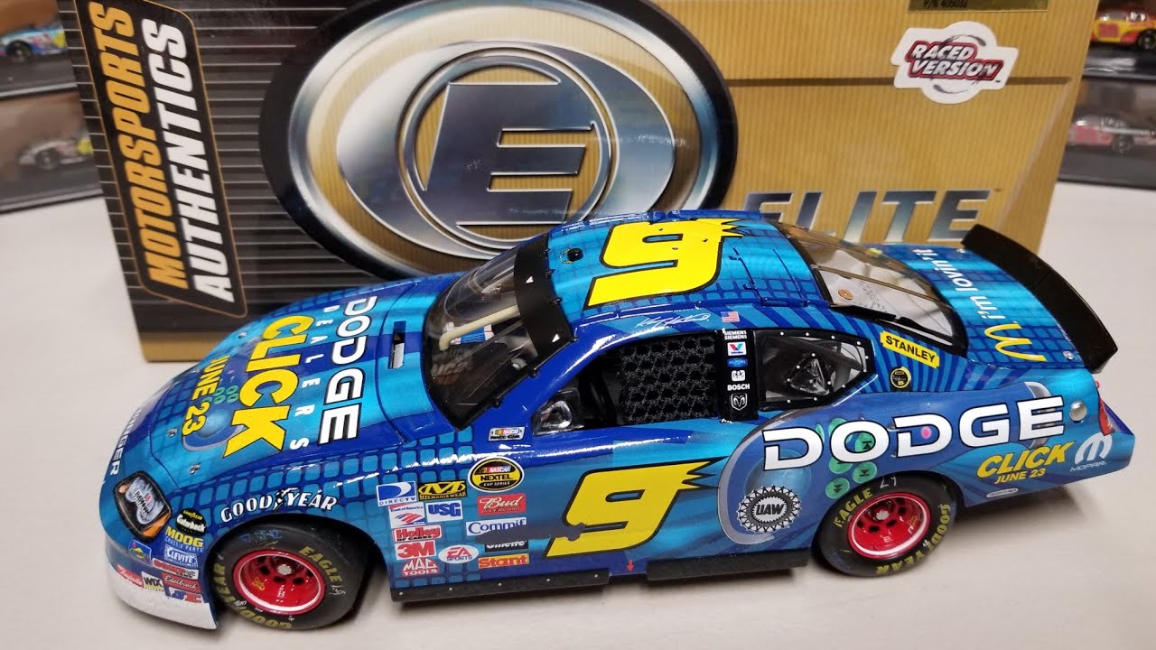 NASCAR Diecast Review: 2006 Kasey Kahne Click Michigan Win 1/24 Elite